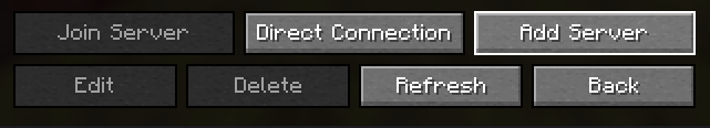 Přidání nového serveru
